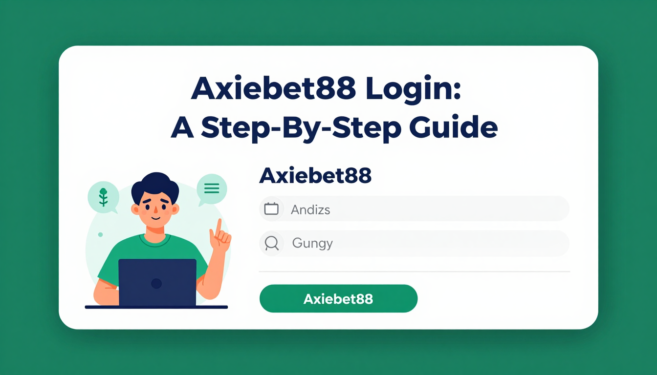 Axiebet88 Login: A Step-by-Step Guide